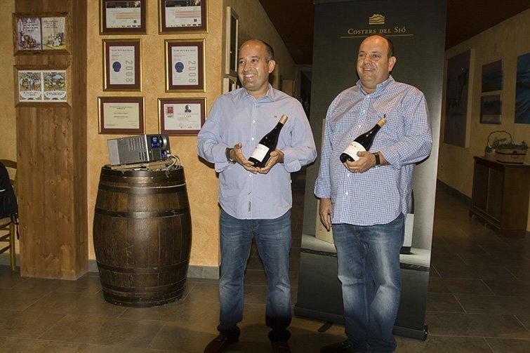 Joan i Josep M. Porcioles presenten el vi Finca Siós 2014