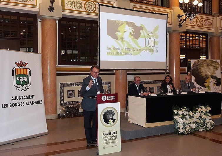 Intervenció d'Artur Mas a l'acte de presentació interior
