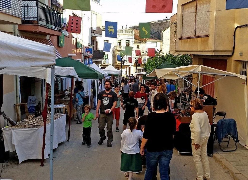 La Festa del Bandoler de Castellserà omple els carrers d'animaciò i parades