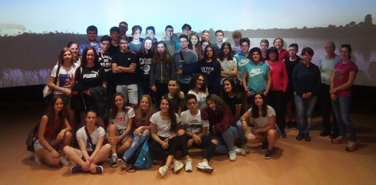 Visita dels alumnes del INS Manuel de Monstuar al CIM Vila-sana