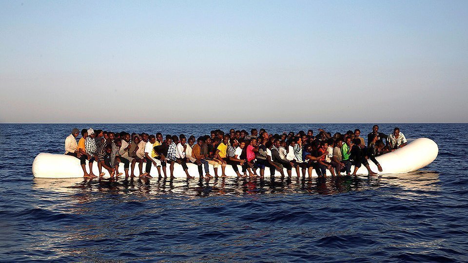 Rescat de l'ONG Open Arms a la Mediterrània - Fotografia Open Arms 1