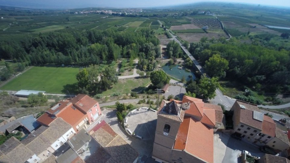 Vista de Corbins. Fotografia: Diputació de Lleida.