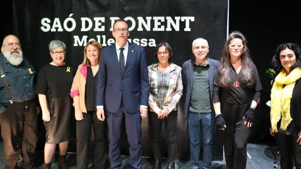Foto d'arxiu del lliurament 3r Premi Saó de Ponent l'any 2019 a Mollerussa. Foto: Saó de Ponent.