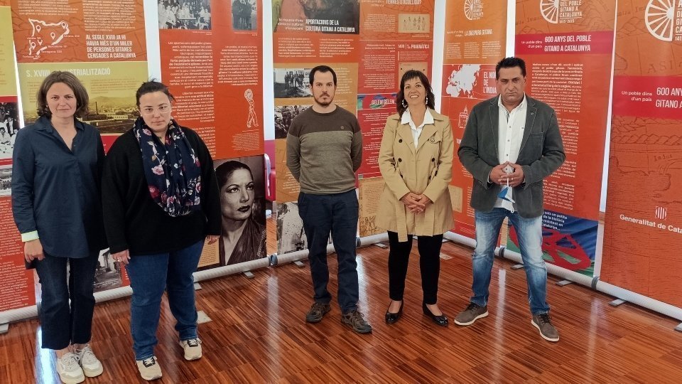 Exposició '600 anys del poble gitano a Catalunya. Un poble dins un país'