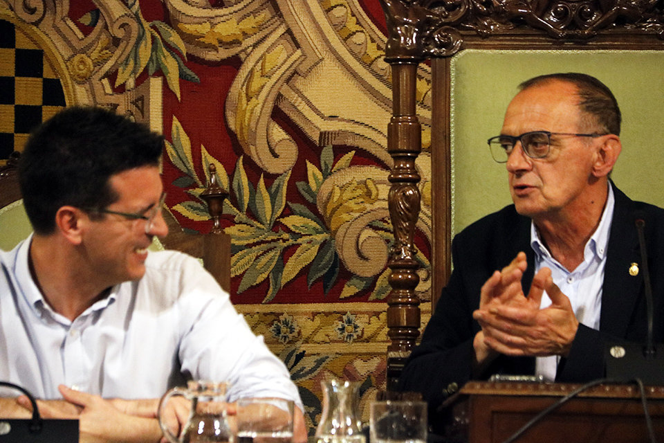 Pueyo ha destacat que ser alcalde de Lleida no ha sigut una "ambició personal" sinó un "honor"