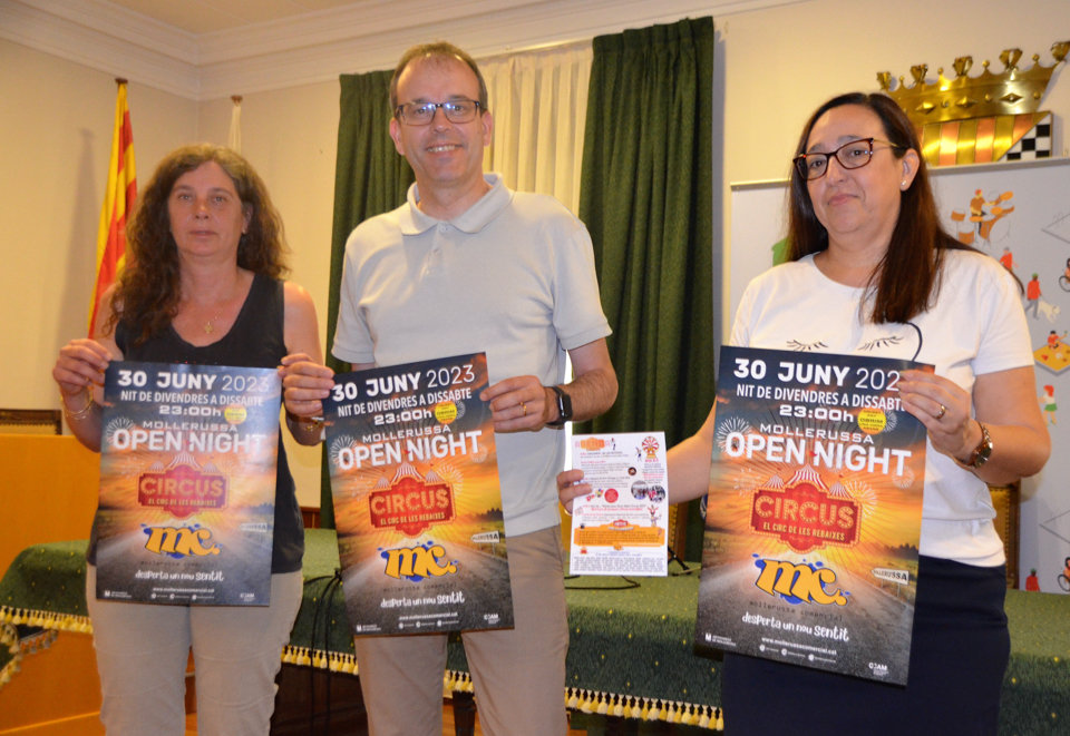 Presentació de l'Open Night - Foto: Ajuntament de Mollerussa