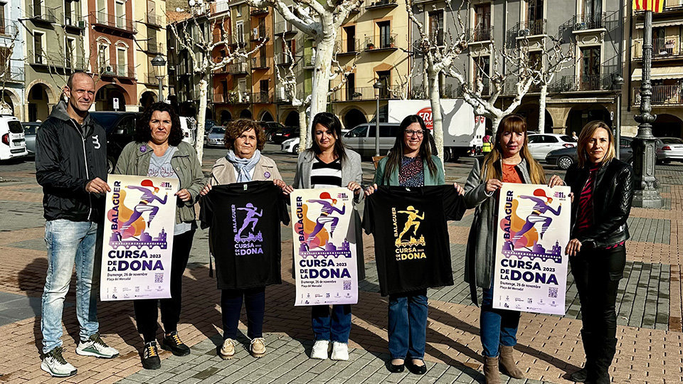 Presentacio Cursa Dona - Foto: Paeria de Balaguer