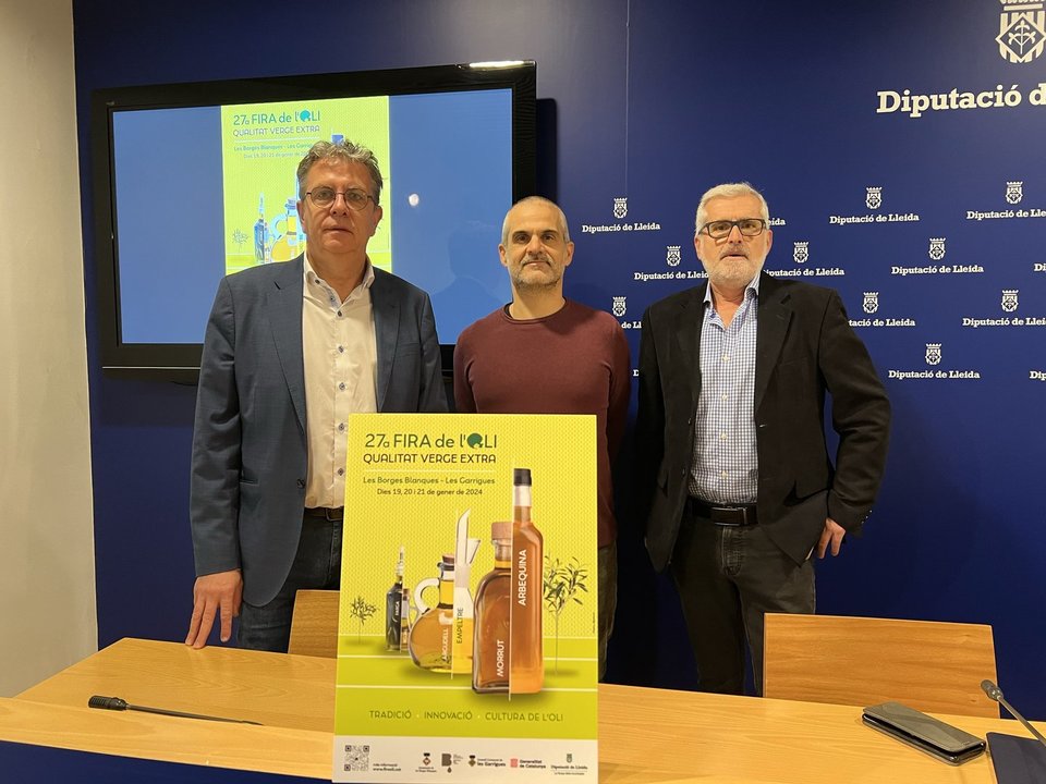 Presentació de la 27a edició de la Fira de l'Oli de les Borges Blanques a la Diputació de Lleida - Foto: Oriol Bosch