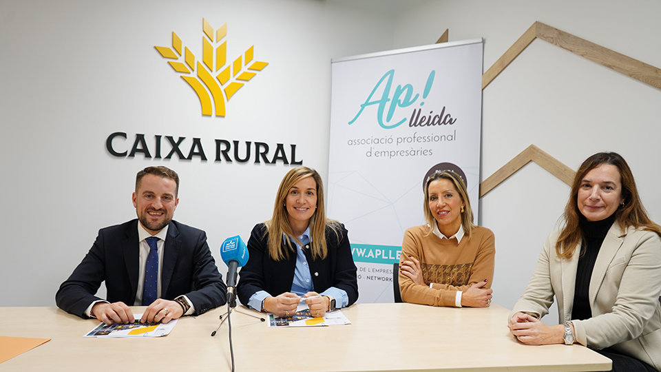 Ap!Lleida i Caixa Rural uneixen forces per impulsar el talent femení lleidatà