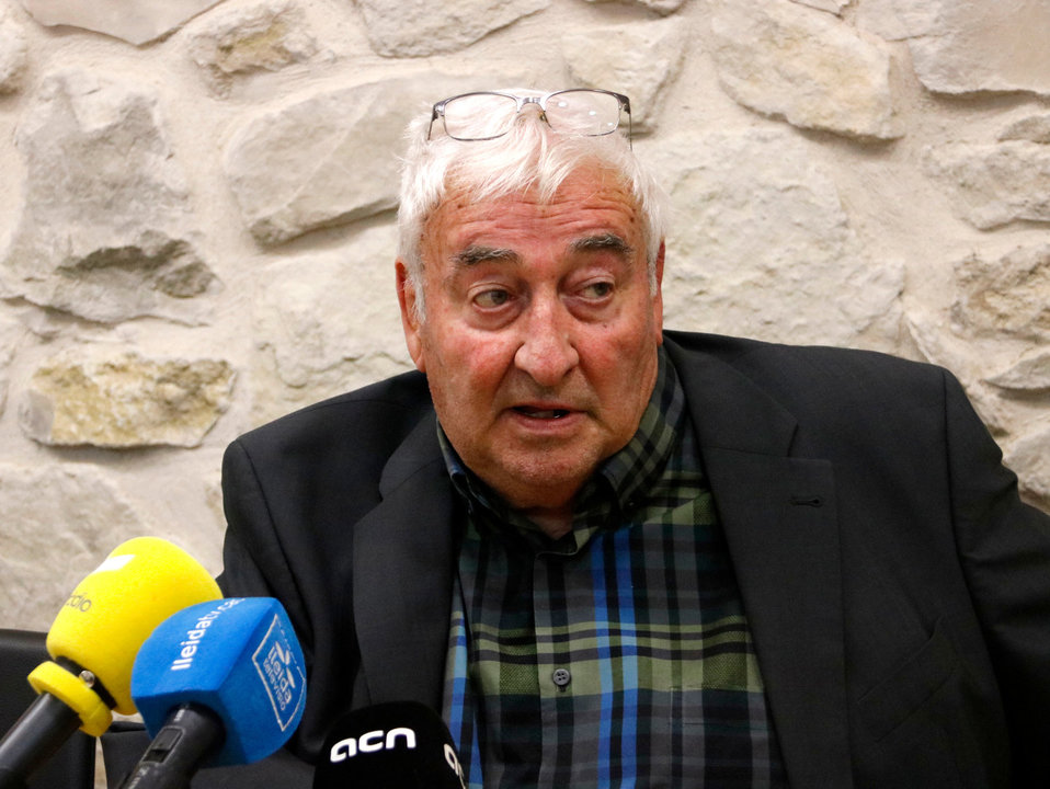 El president de la Comunitat de Regants dels Canals d'Urgell, Amadeu Ros - Foto: Oriol Bosch