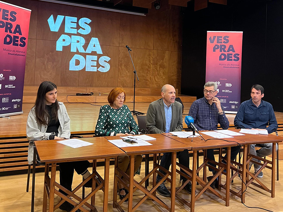 Presentació del cicle Vesprades a Lleida - Foto: Cedida per Fundació Orfeó Lleidatà