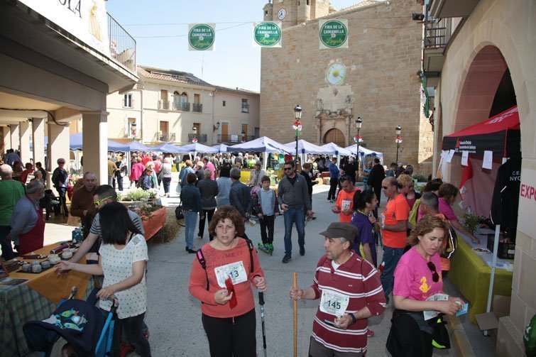 Les parades ocupen el centre històric de Linyola Les parades ocupen el centre històric de Linyola