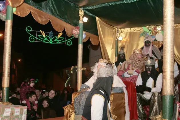 Cavalcada de la nit de Reis a Fondarella.