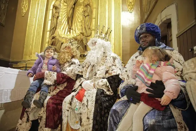 Cavalcada de la nit de Reis a Golmés.