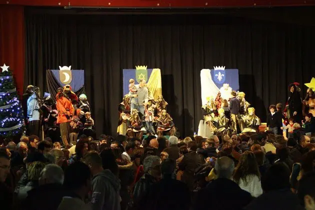 Cavalcada de la nit de Reis a Ivars d'Urgell.