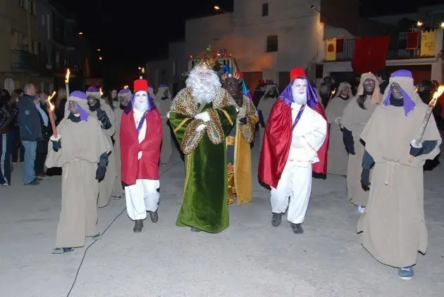 Cavalcada de la Nit de Reis a Sidamon.