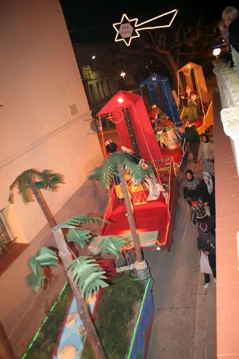 Cavalcada de la Nit de Reis al Poal.