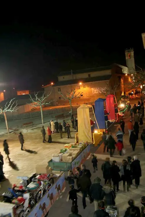 Cavalcada de la Nit de Reis al Poal.