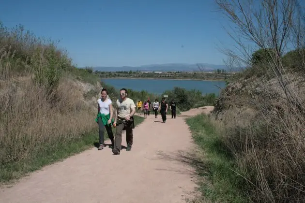 2a Volta solidària a l'Estany. Foto: Esther Barta