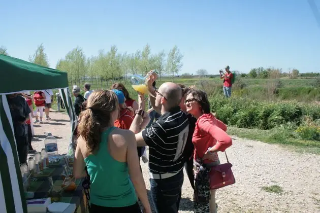 2a Volta solidària a l'Estany. Foto: Esther Barta