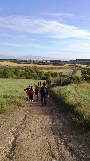 A mesura que la gent passava pels diferents pobles s'hi afegien altres participants