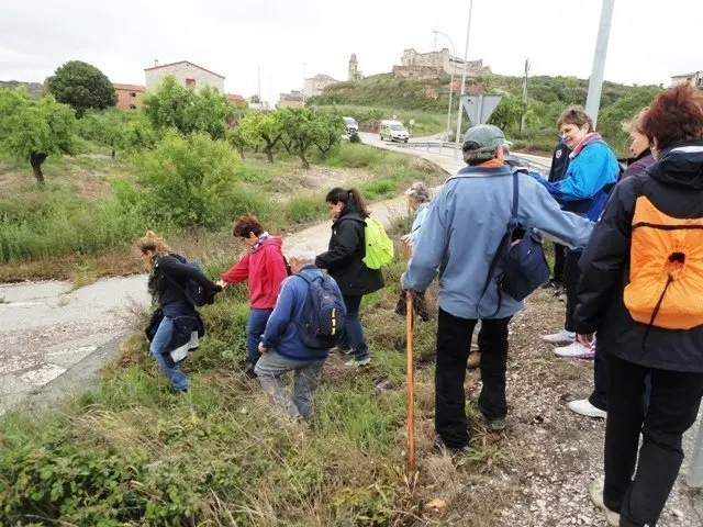 La caminada també va permetre conèixer el territori més a fons