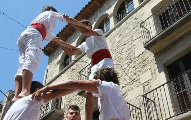 Festa Major d'Arbeca 2013 - Ball de valencians (Torre)