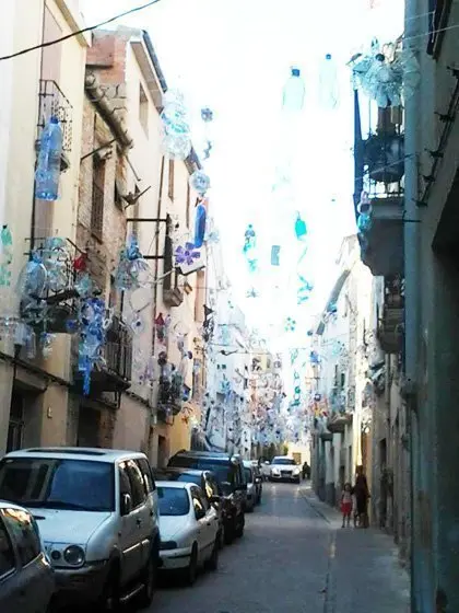 Festa Major d'Arbeca 2013- Carrer guanyador del concurs de carrers engalanats