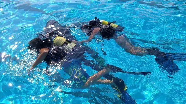 Festa Major d'Arbeca 2013- Bateig en submarinisme