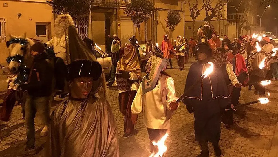 Els Reis d'Orient arriben a Juneda (3)