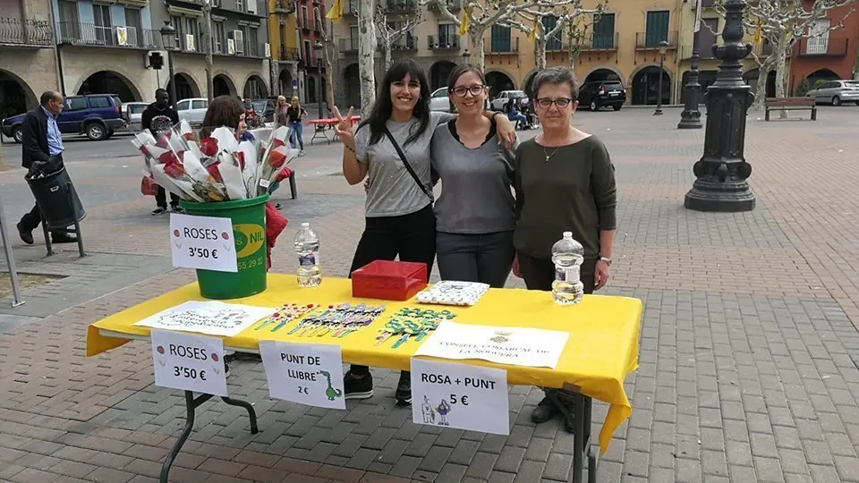 Diada de Sant Jordi Servei Intervenció Socioeducativa de la Noguera