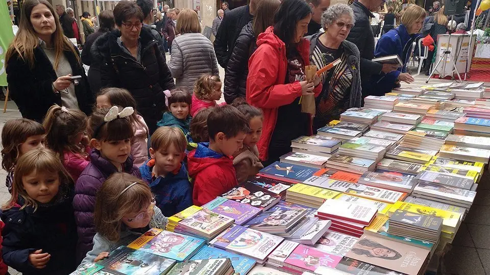 Mercat de Sant Jordi a Tàrrega