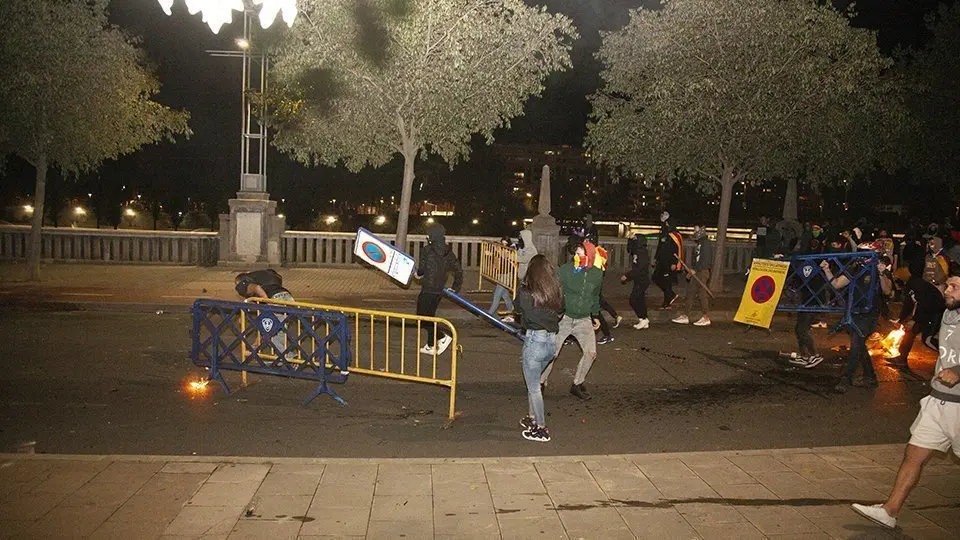 Aldarulls en la vaga del 18 d'octubre (17)