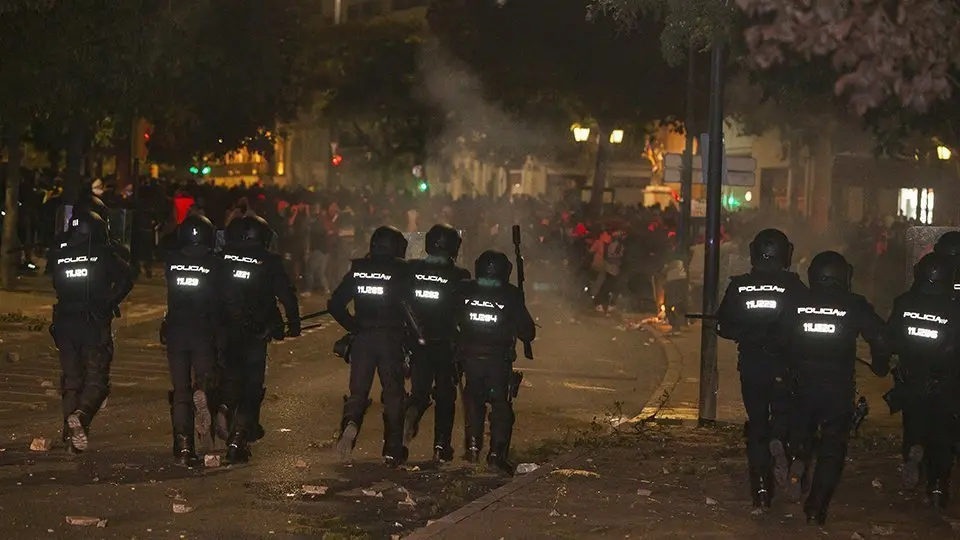 Aldarulls en la vaga del 18 d'octubre (22)