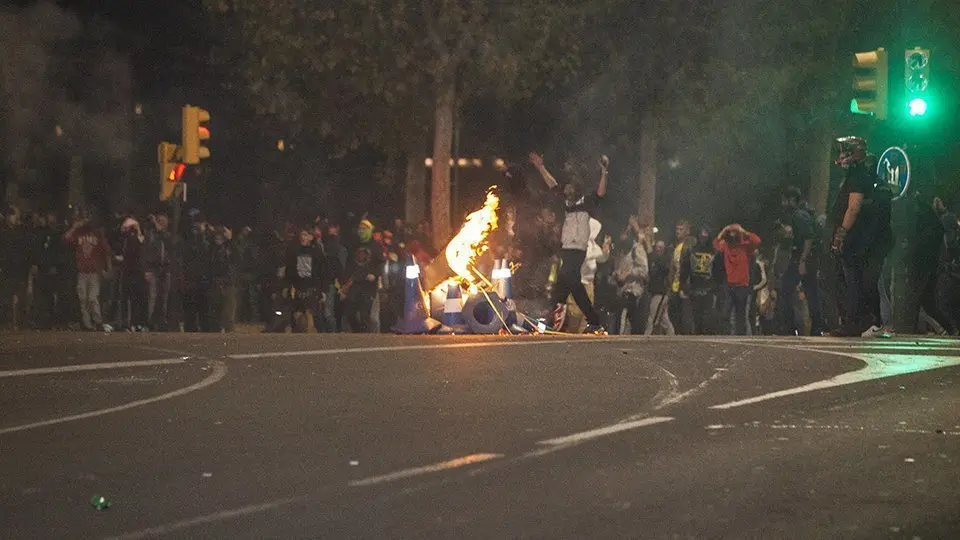 Aldarulls en la vaga del 18 d'octubre (24)