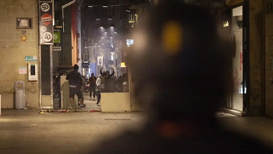 Aldarulls en la vaga del 18 d'octubre (29)