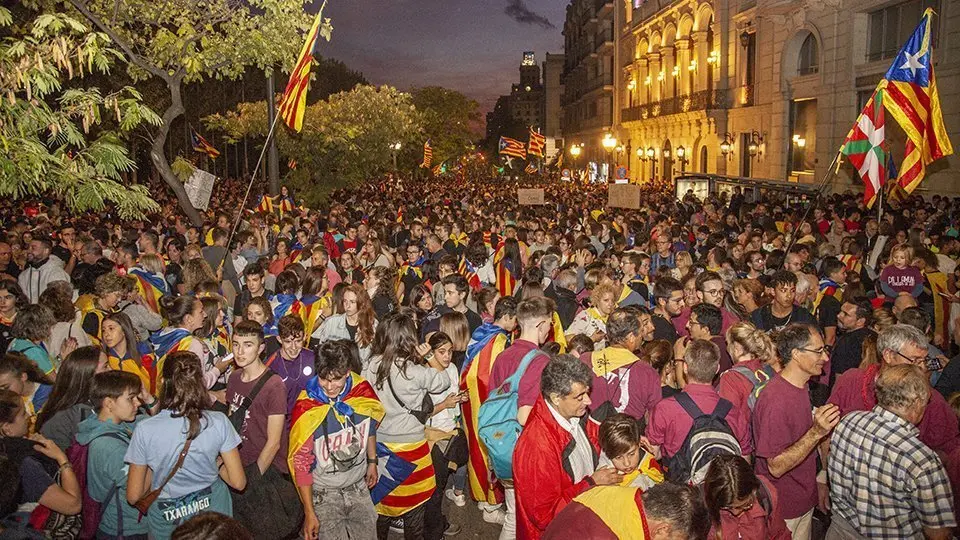 Vaga multitudinària a Lleida (1)
