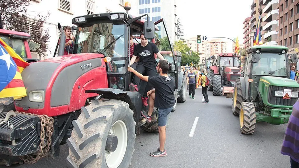 Vaga multitudinària a Lleida (2)