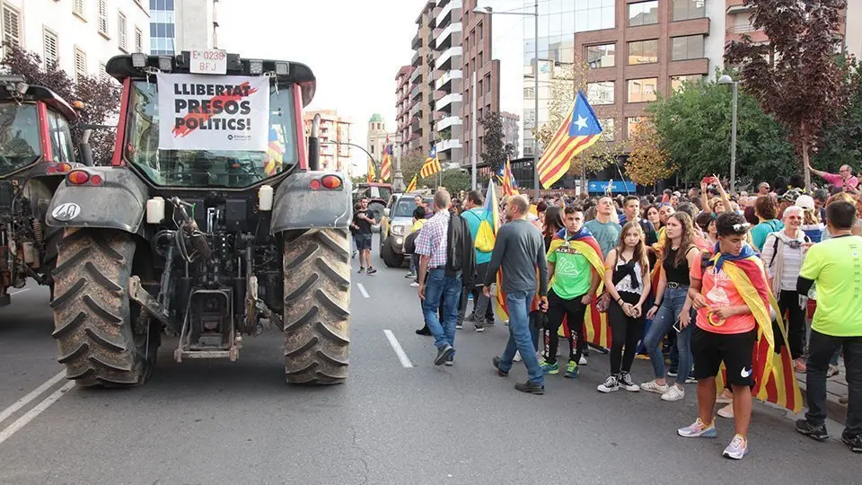 Vaga multitudinària a Lleida (4)