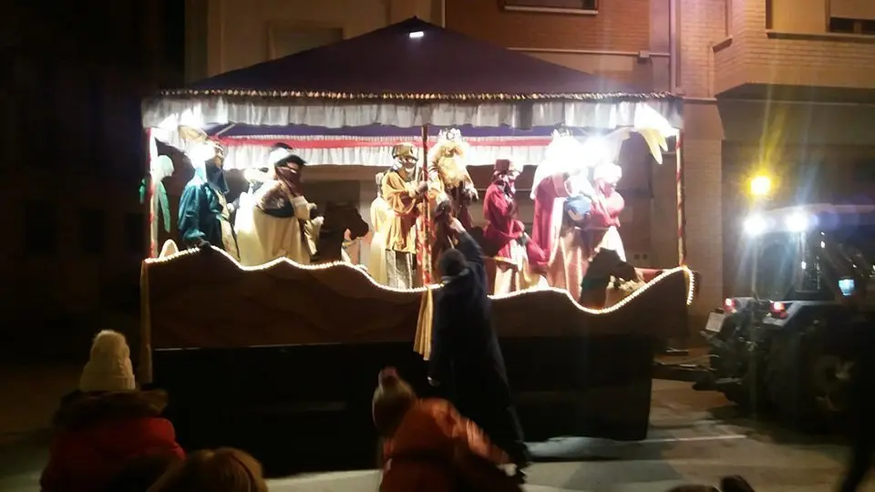 La cavalcada del Reis a Castelldans 1