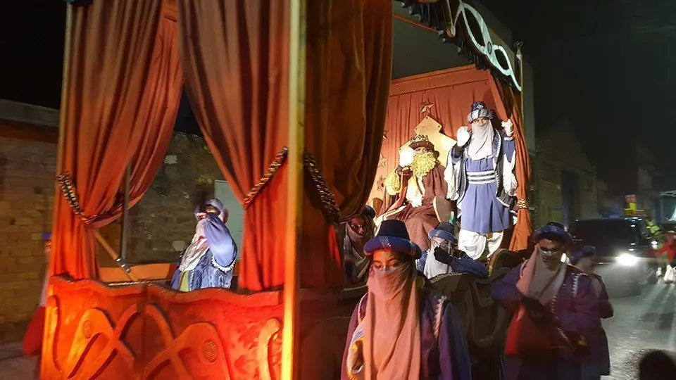 La cavalcada dels Reis a Guissona