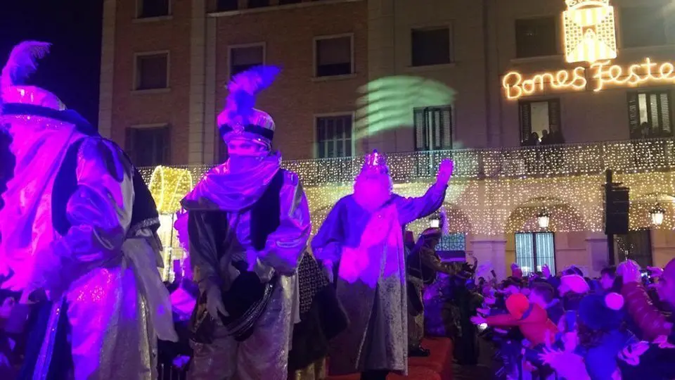 La cavalcada dels Reis a Mollerussa 1