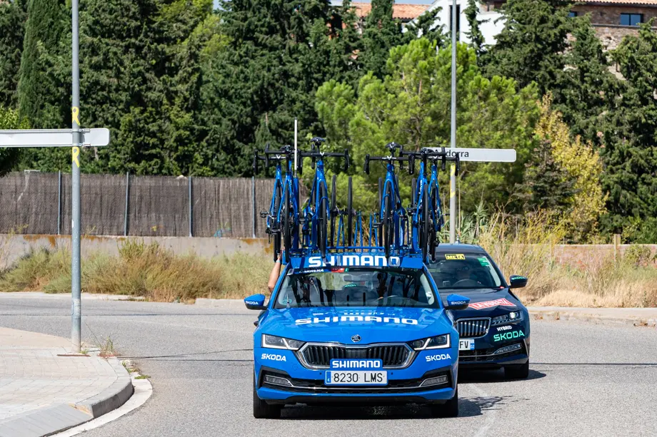 La quarta etapa de La Vuelta al seu pas per Tàrrega - Foto: Jordi Vinuesa