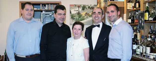 Tomàs Cusiné, Mariano Martínez i Maria José Baena.