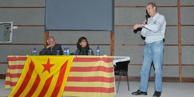 Joan Solé,  president de l’Ateneu Popular de la Plana d’Urgell i membre de l’ANC.