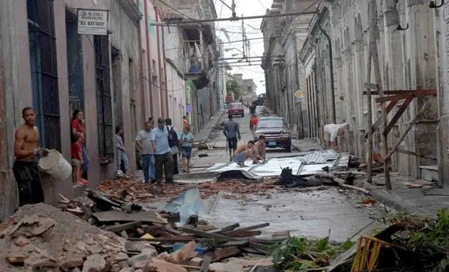 Els efectes de l&#39;huracà Sandy a les poblacions de Cuba. 