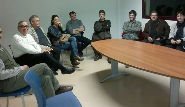 Acte de constitució de la secció local de l&#39;ANC al Palau d&#39;Anglesola.