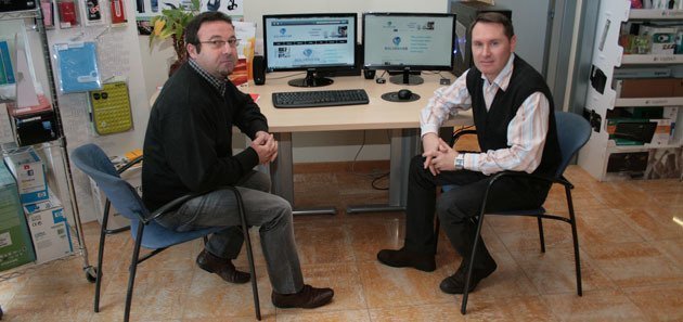 Jordi Montull i Bartomeu Molina, els impulsors de SolvenWeb.