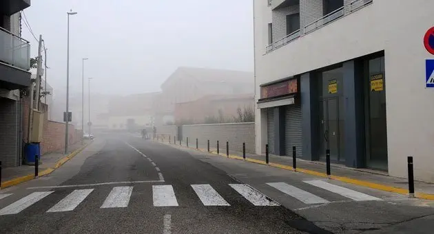 Imatge de l&#39;actuació que s&#39;ha dut a terme al carrer Urgell.