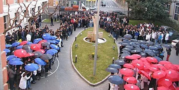 Jornades per la Pau al col·legi del Carme i La Salle.